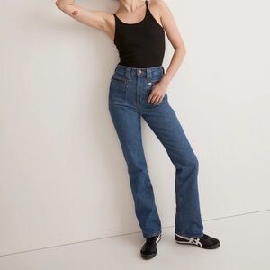Madewell The Perfect Vintage Flare Patch Pocket Jeans | Size 30